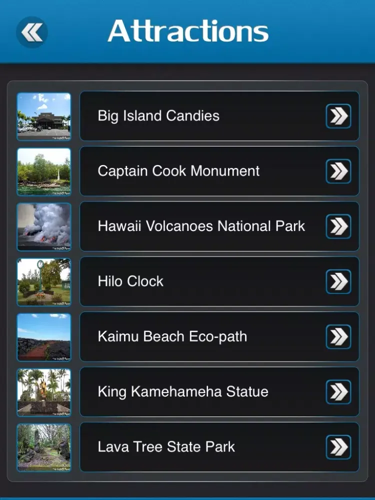 Big Island Travel Guide - Hawaii iPad  Ekran Görüntüleri