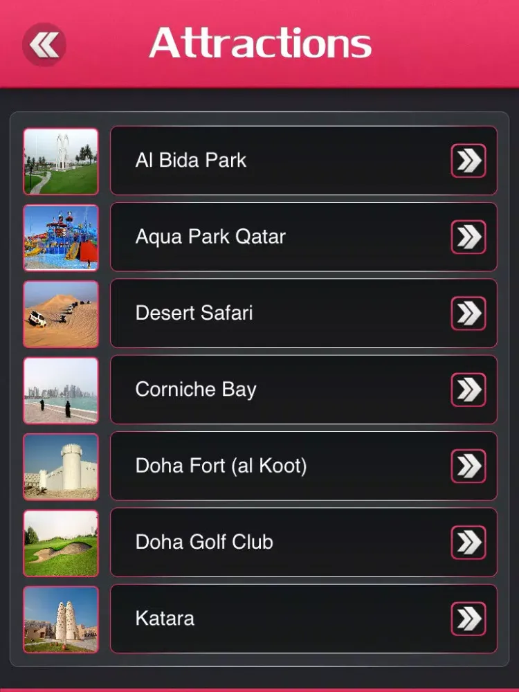 صور Doha Tourist Guide iPad 
