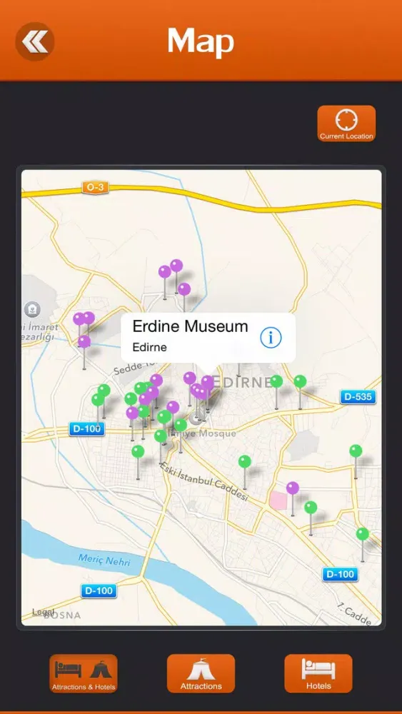 Ảnh chụp màn hình của Edirne Travel Guide