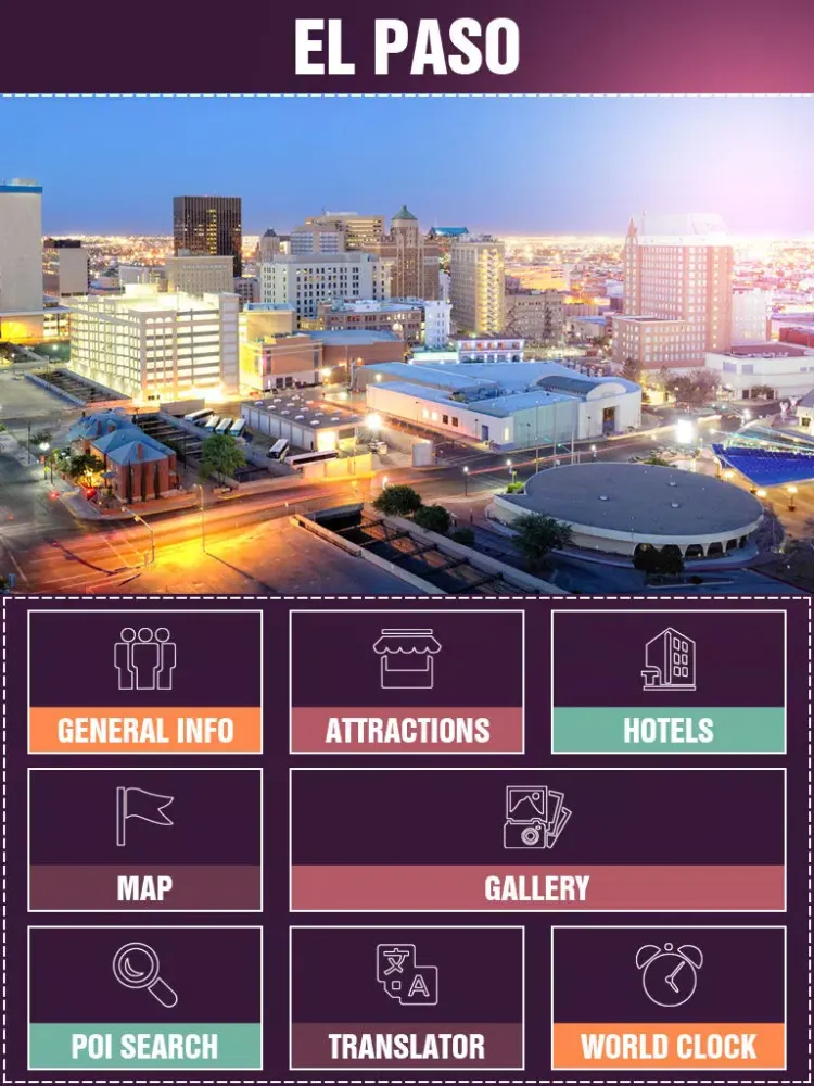Capturas de pantalla de El Paso Offline Travel Guide iPad 