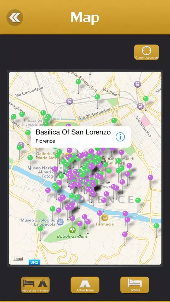 Florence Tourist Guide سکرین شاٹس
