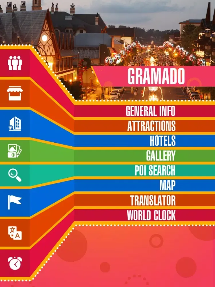 Gramado Tourism Guide iPad  Screenshots