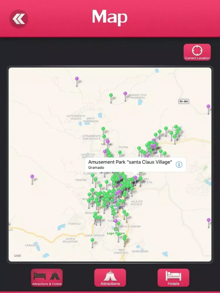Gramado Tourism Guide iPad  Screenshots