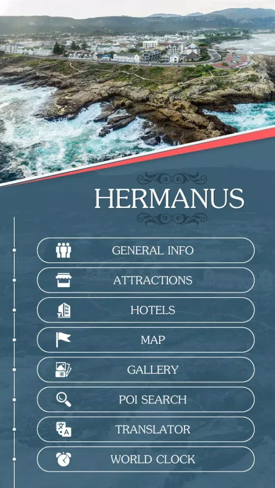 Ảnh chụp màn hình của Hermanus Tourism Guide