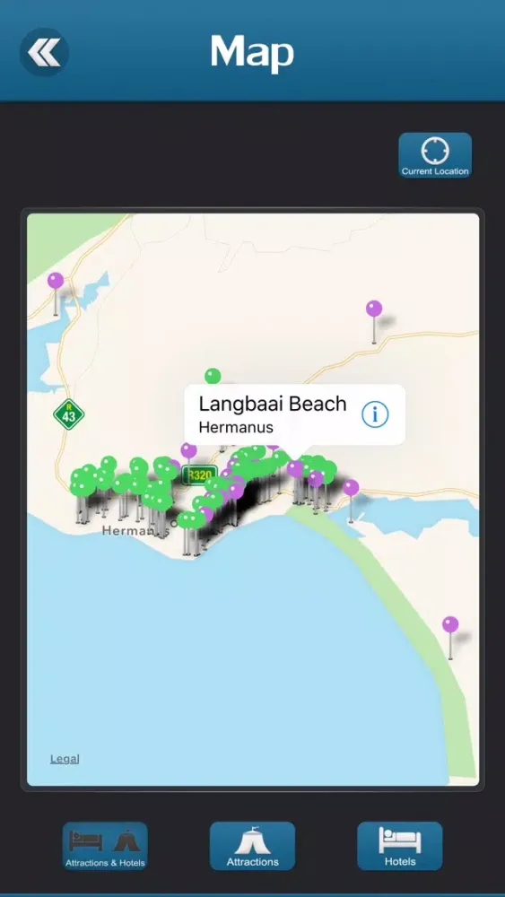 Ảnh chụp màn hình của Hermanus Tourism Guide