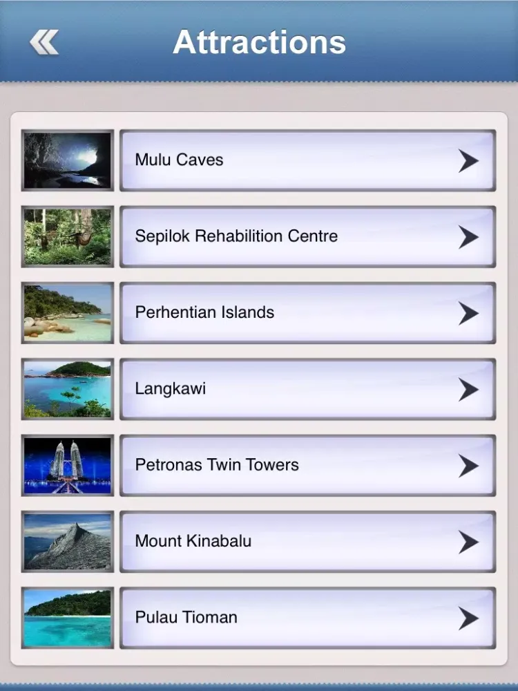 صور Malaysia Best Travel Guide iPad 