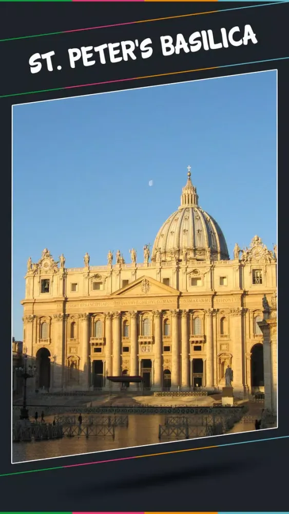 Capturas de tela do St. Peter’s Basilica Tourism Guide