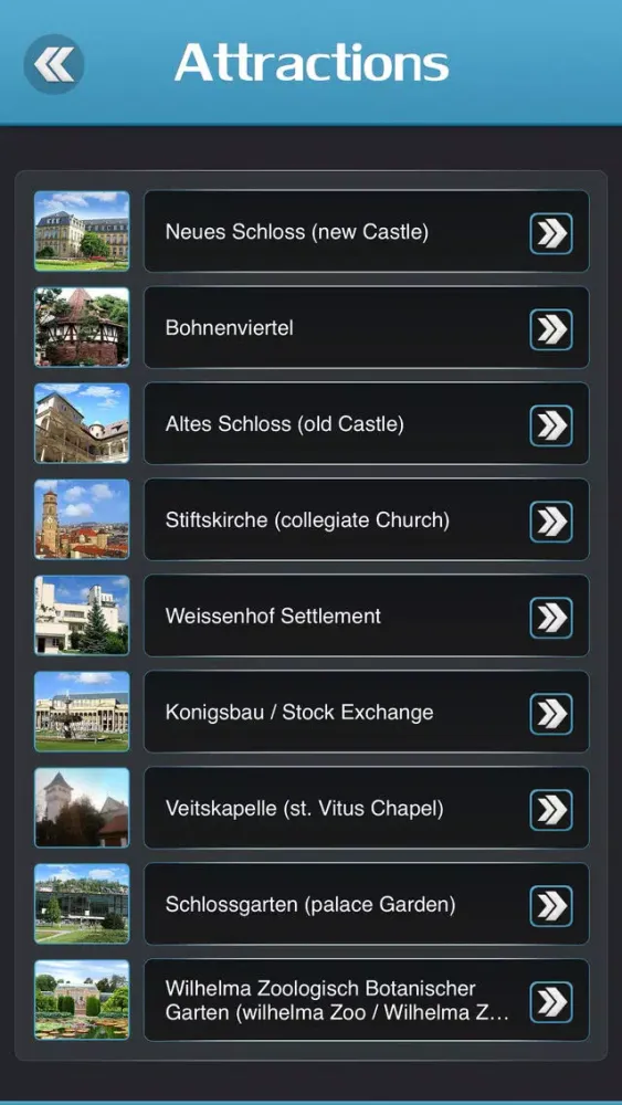 Stuttgart Travel Guide سکرین شاٹس