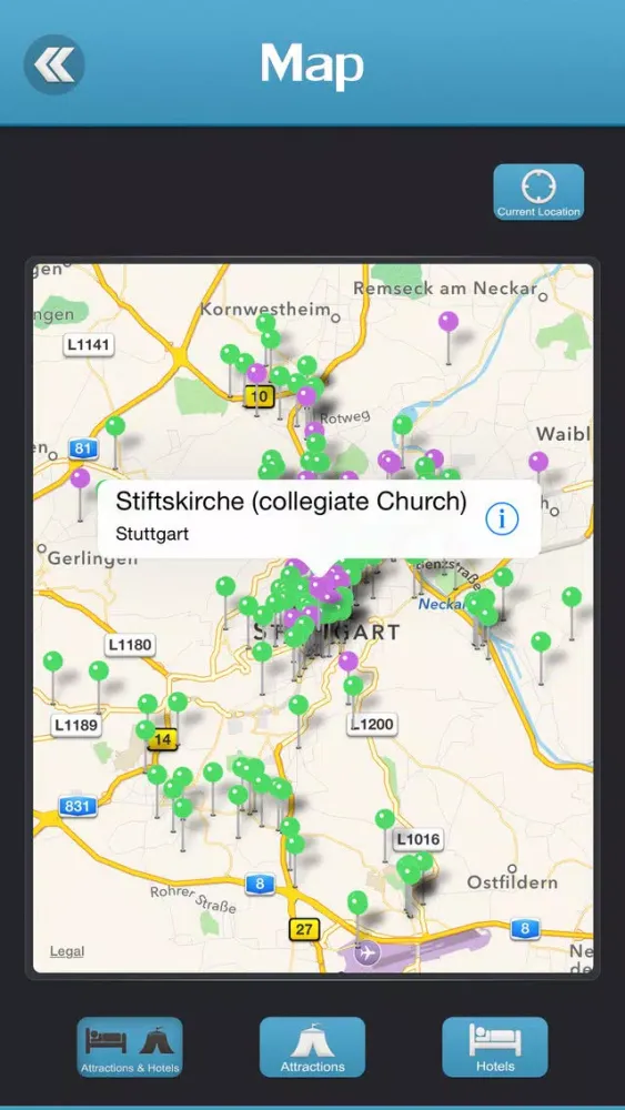 Stuttgart Travel Guide سکرین شاٹس