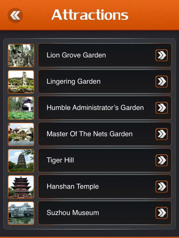 Suzhou Travel Guide iPad 应用截图