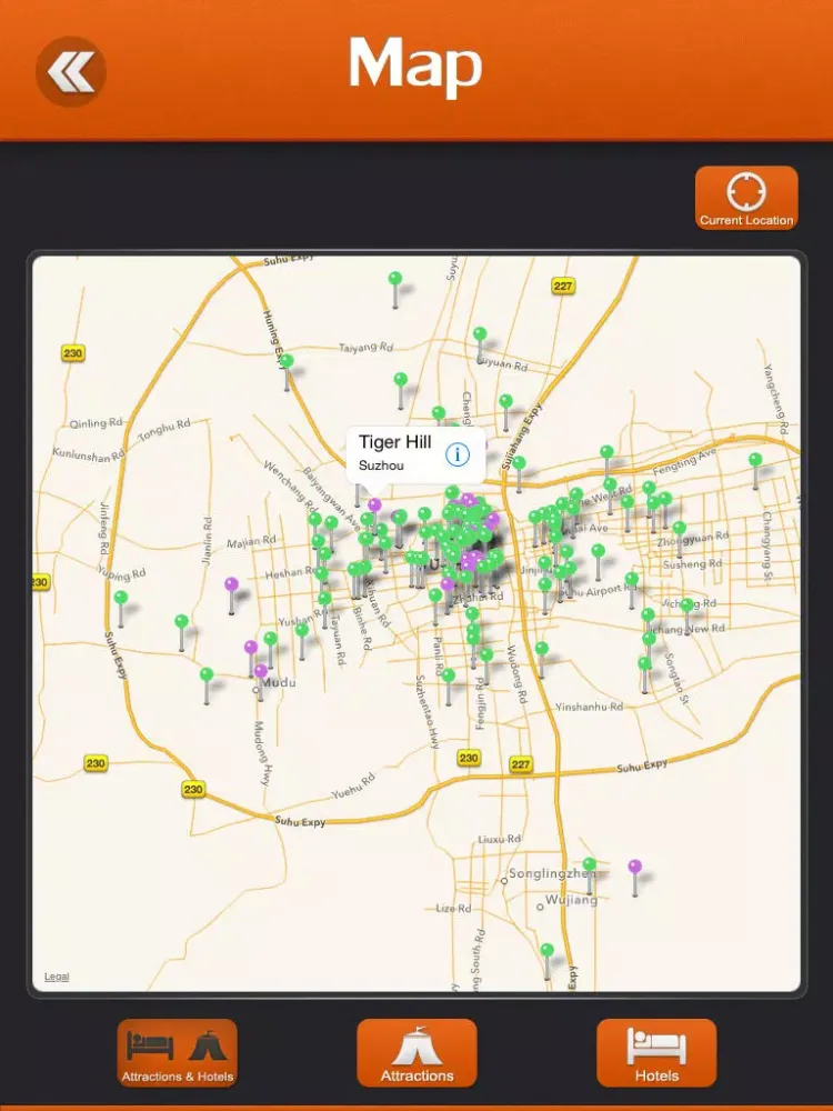 Suzhou Travel Guide iPad 应用截图