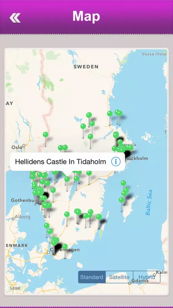 Capturas de pantalla de Sweden Tourist Guide