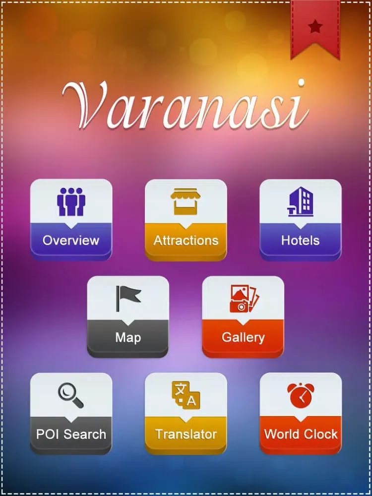 Varanasi Travel Guide iPad  Screenshots