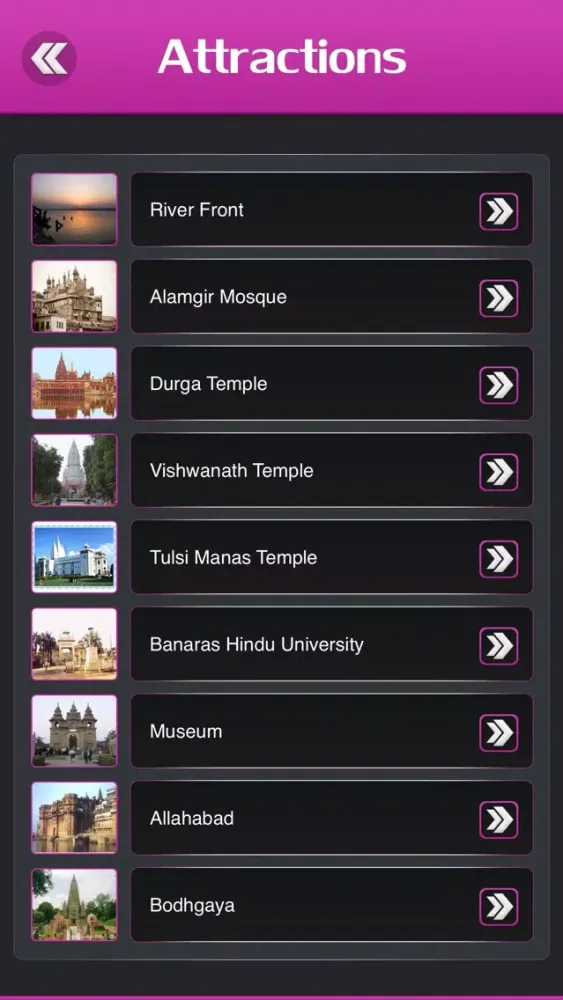 Varanasi Travel Guide Screenshots