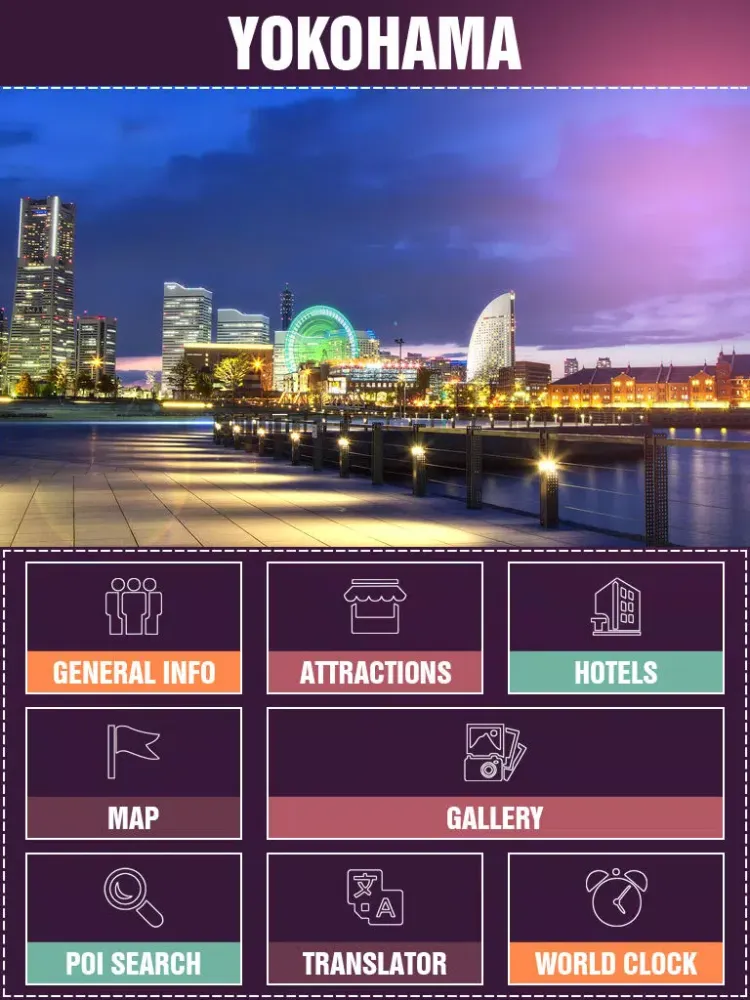 Yokohama City Guide iPad  Ekran Görüntüleri