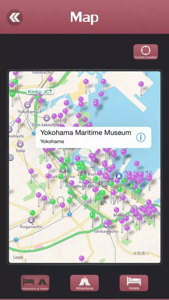 Yokohama City Guide Ekran Görüntüleri