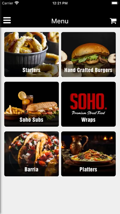 Capturas de pantalla de SOHO Delivery