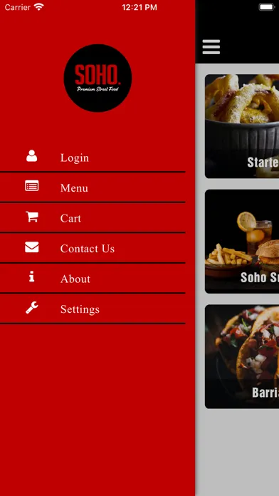 Capturas de pantalla de SOHO Delivery