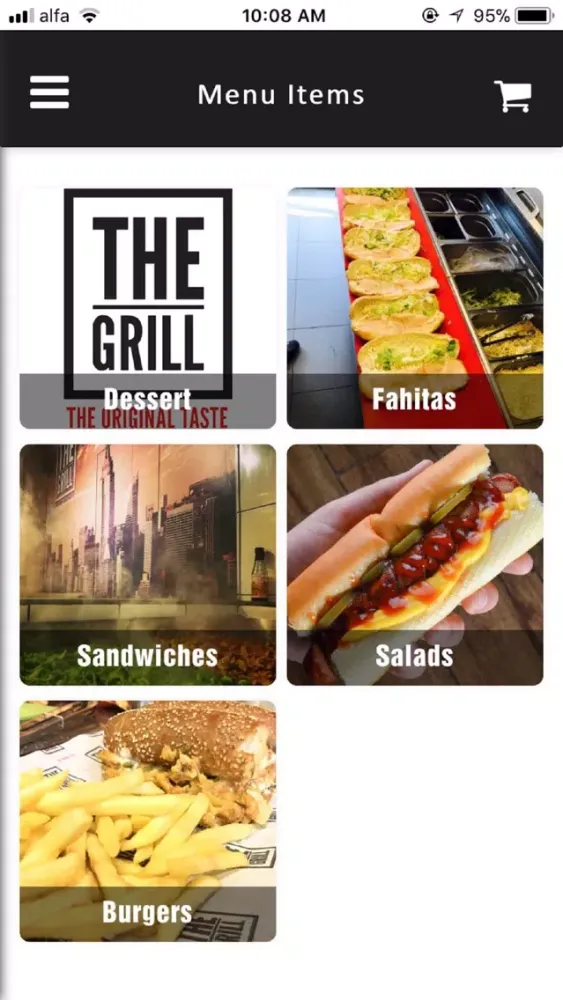 Captures d'écran de The Grill Delivery