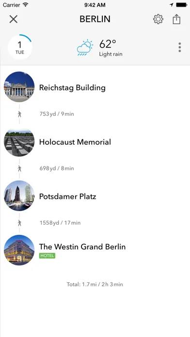 Screenshot di Berlin Offline Map & City Guide