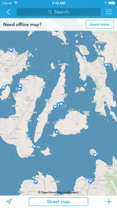 Cebu Island Offline Map & Guide by Tripomatic应用截图