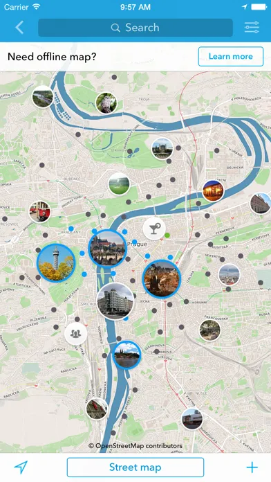 Trip Planner, Travel Guide & Offline City Map for Czech Republic, Slovakia, Poland, Hungary, Russia and Romania應用截圖
