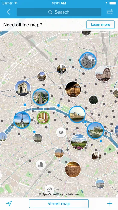 France Trip Planner, Travel Guide & Offline City Map for Nice, Lyon or Marseille應用截圖