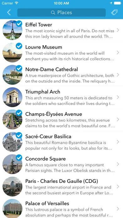 France Trip Planner, Travel Guide & Offline City Map for Nice, Lyon or Marseille應用截圖