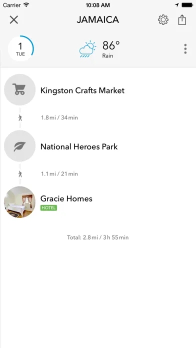 صور Jamaica Trip Planner, Travel Guide & Offline City Map for Kingston, Montego Bay or Negril