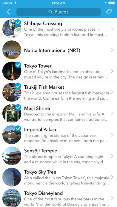 Capturas de tela do Tokyo City Map and Guide by Tripomatic