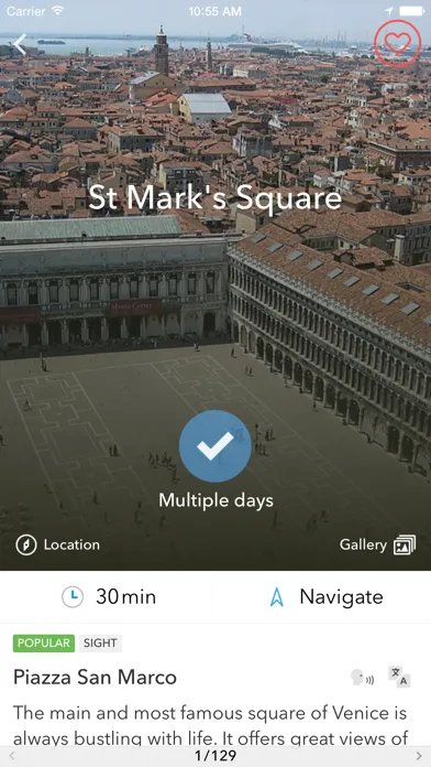 Tangkapan layar Venice Offline Map & City Guide
