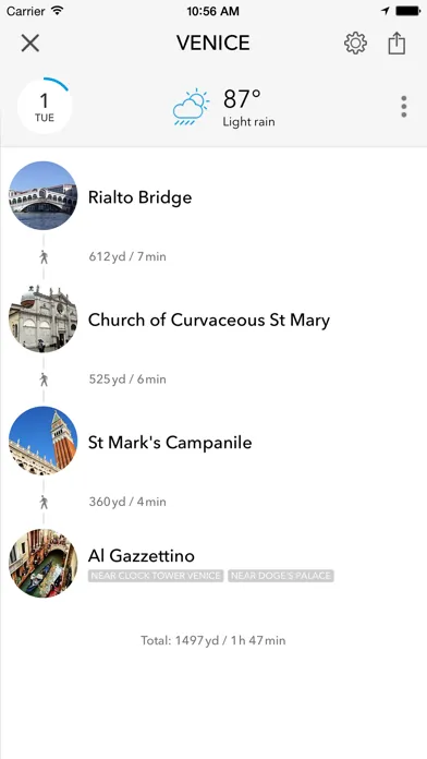 Tangkapan layar Venice Offline Map & City Guide