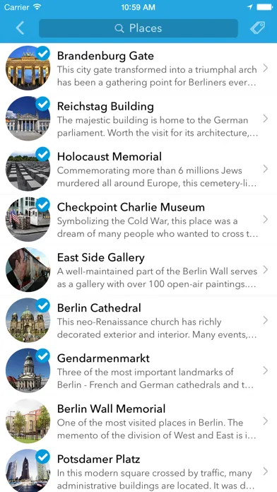 Travel Guide & Offline Map for Western Europe Screenshots