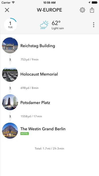 Travel Guide & Offline Map for Western Europe Screenshots