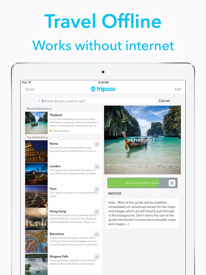 Norway Travel Guide by Triposo iPad  Ekran Görüntüleri