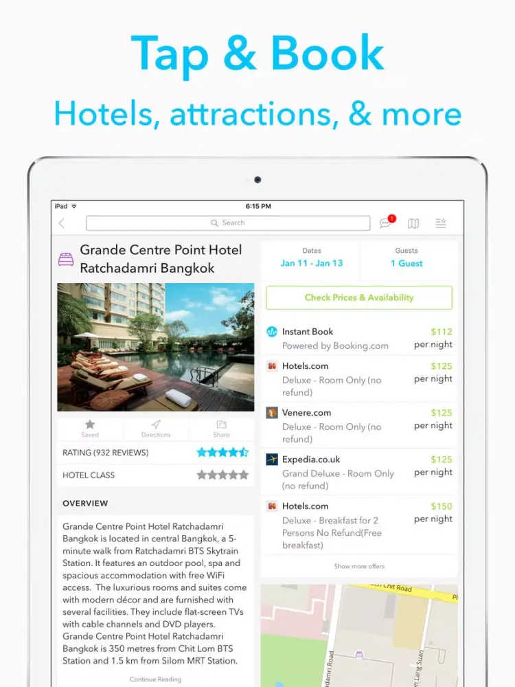 Screenshot di Rhode Island Travel Guide by Triposo iPad