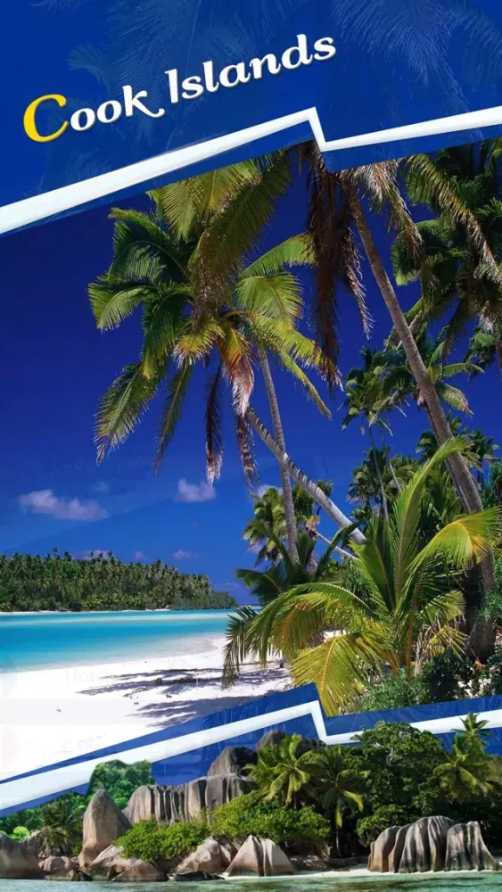 Screenshot di Cook Islands Tourism Guide