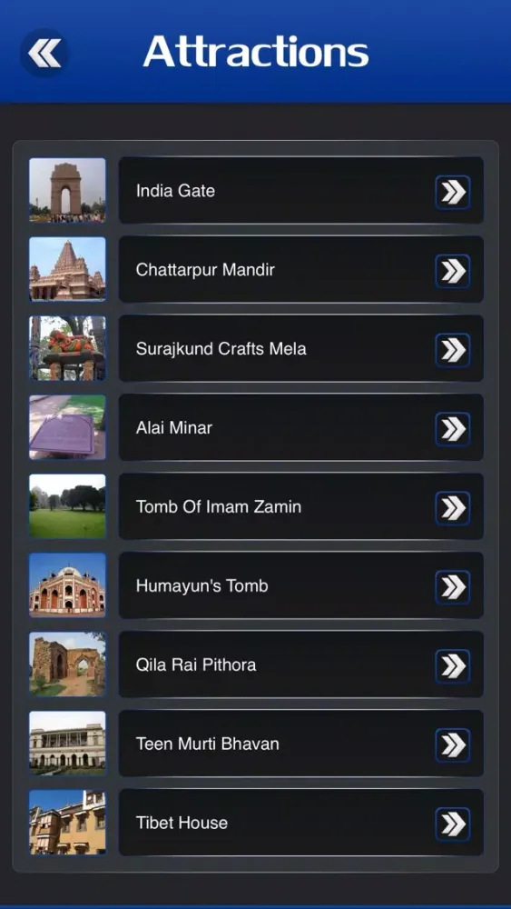 Delhi Tourism スクリーンショット
