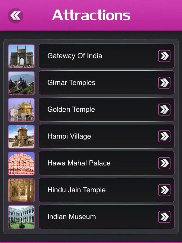 Скриншоты Golden Temple Tourism Guide iPad 