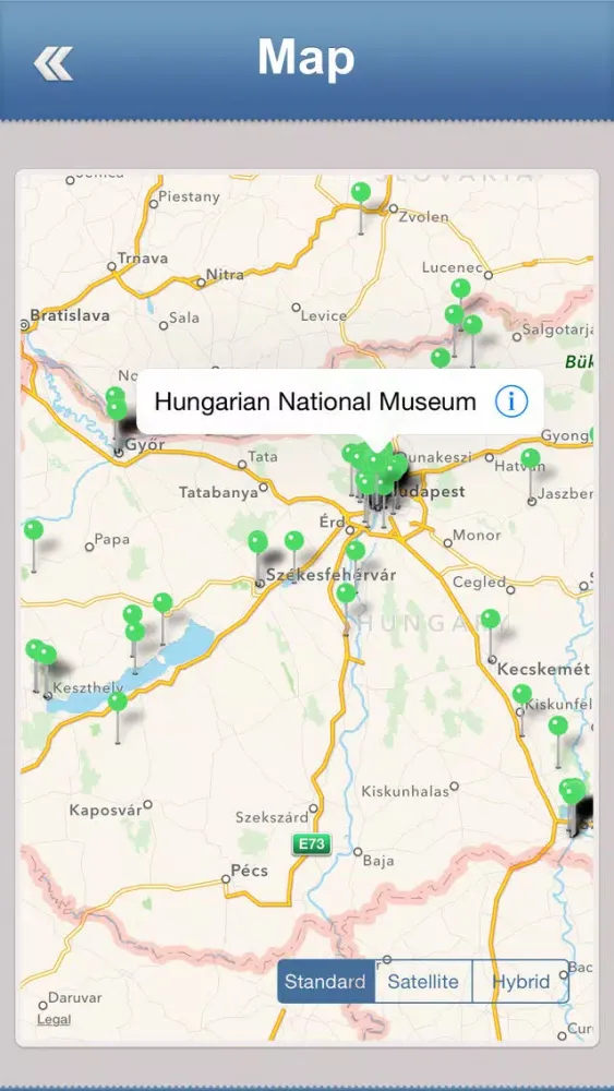 Hungary Offline Travel Guide Screenshots