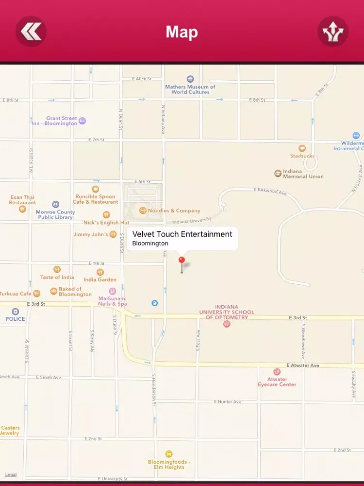 Indiana Strip Clubs & Night Clubs iPad  স্ক্রিনশট