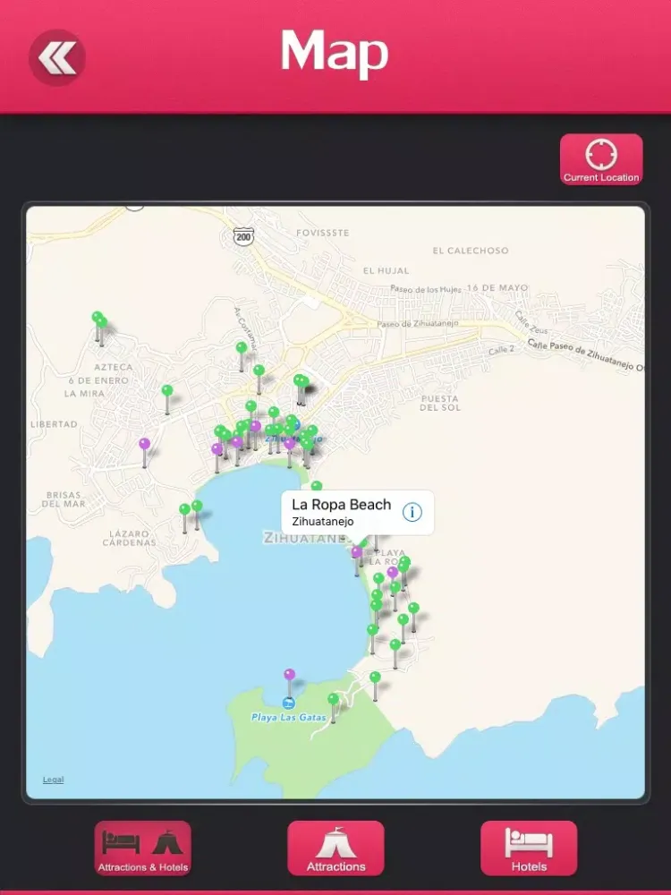 Zihuatanejo Offline Travel Guide iPad  স্ক্রিনশট