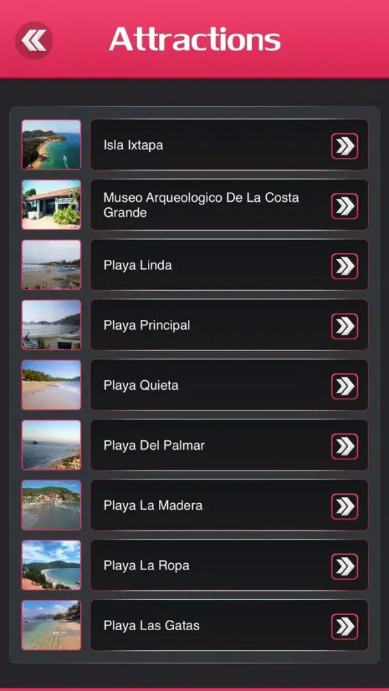 Zihuatanejo Offline Travel Guide স্ক্রিনশট