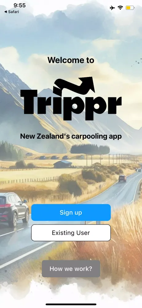 Trippr Carpool应用截图