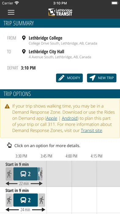 Lethbridge Transit应用截图
