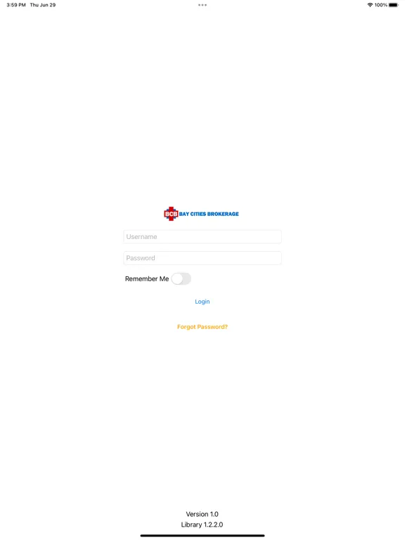 BCB - Provider Mobile iPad  Ekran Görüntüleri