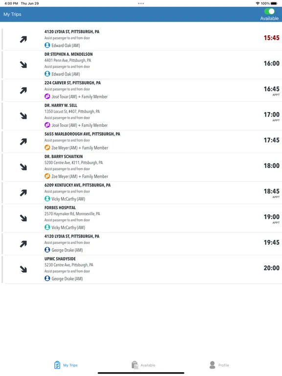 BCB - Provider Mobile iPad  Ekran Görüntüleri