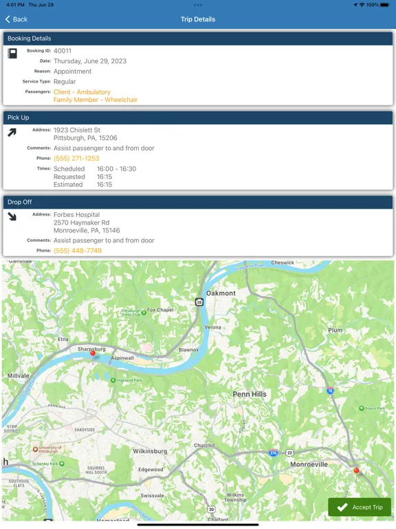 BCB - Provider Mobile iPad  Ekran Görüntüleri