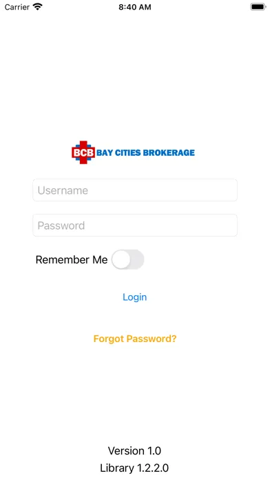 BCB - Provider Mobile Ekran Görüntüleri
