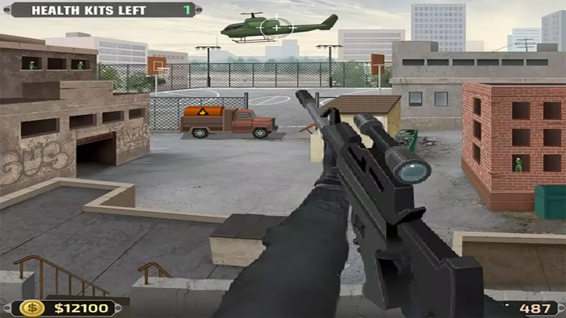 Ảnh chụp màn hình của City Gun Strike:Sniper Shooting